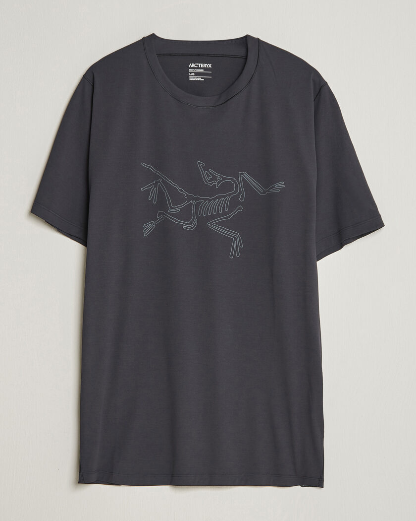 Arc'teryx Cormac Bird Logo Crew Neck T-Shirt Black – Black