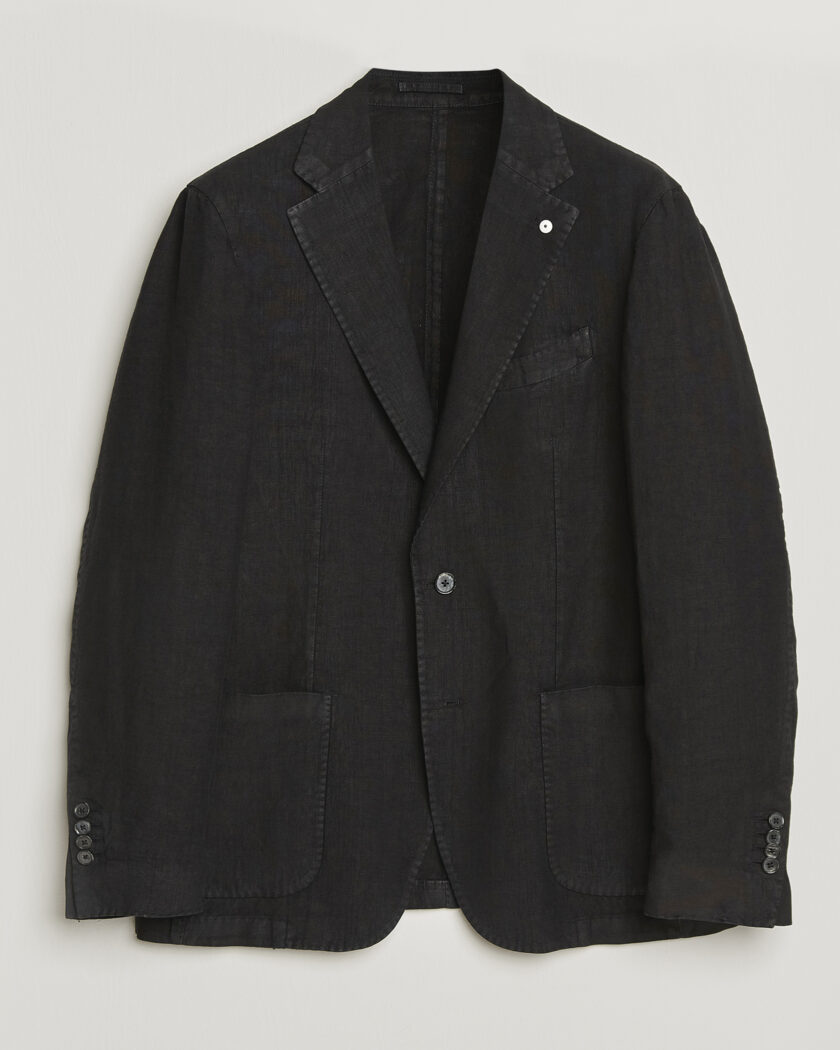 タグ付きL.B.M.1911 テーラード ジャケット イタリア製 サイズ48 L.B.M. 1911 Jack Regular Fit Linen Blazer Dark Brown at CareOfCarl.com