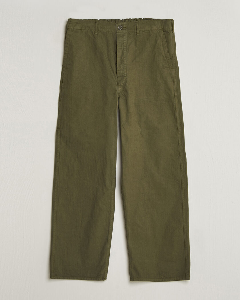 orSlow New Yorker Pants Army Green at CareOfCarl.com