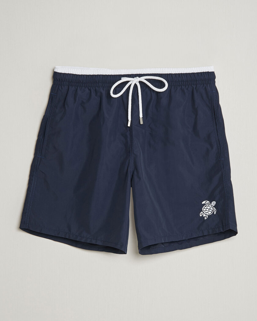 Stone Island Brushed Nylon Swimshorts Black at CareOfCarl.com