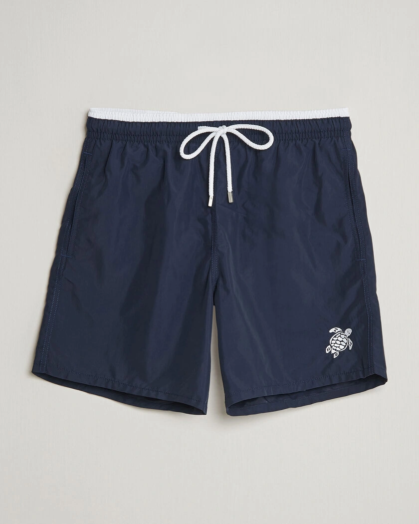 Vilebrequin Moka Swimshorts Marine/Blanc – Blue