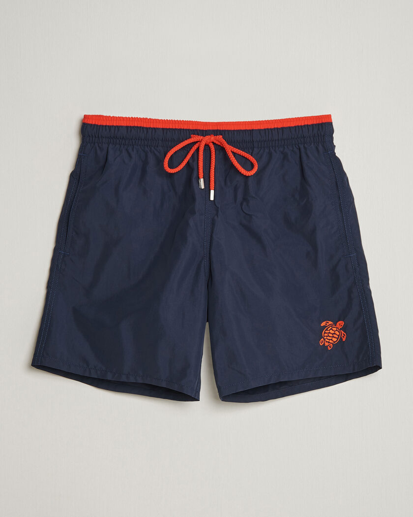 Vilebrequin Moka Swimshorts Marine/Rouge – Blue