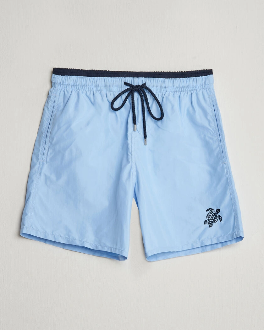 Vilebrequin Moka Swimshorts Fleur De Lin – Blue