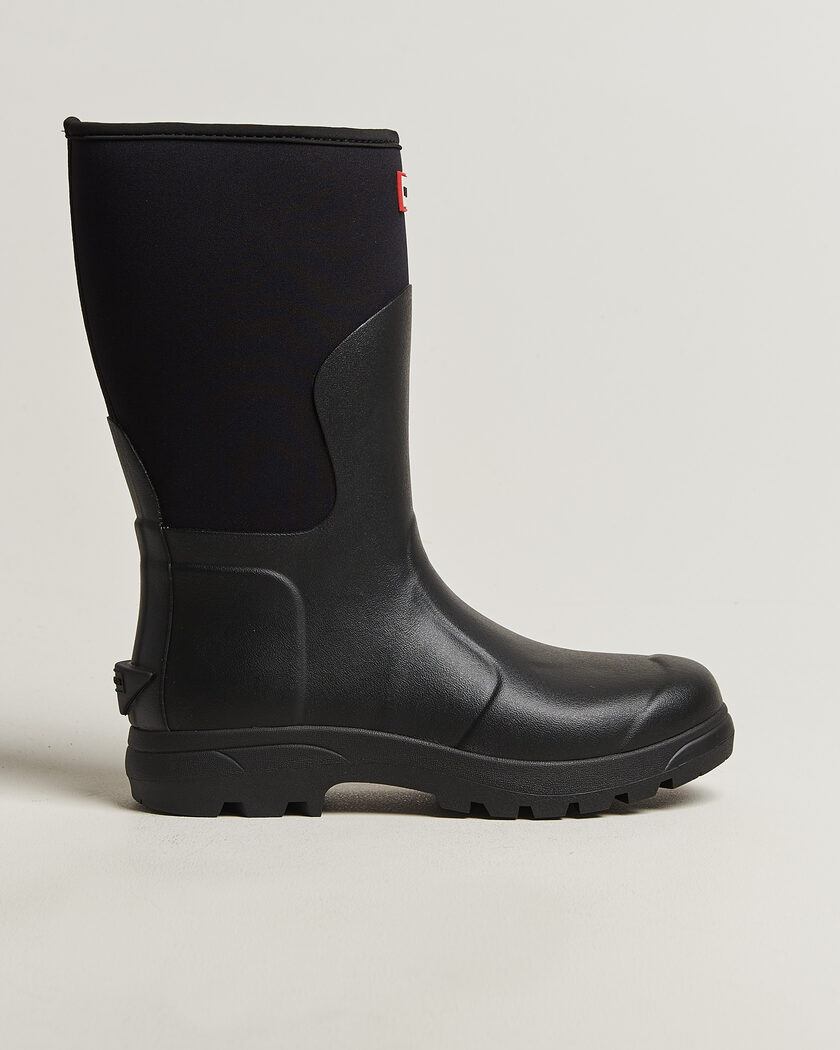 Hunter Boots Balmoral Full Zip Boot Black at CareOfCarl.com