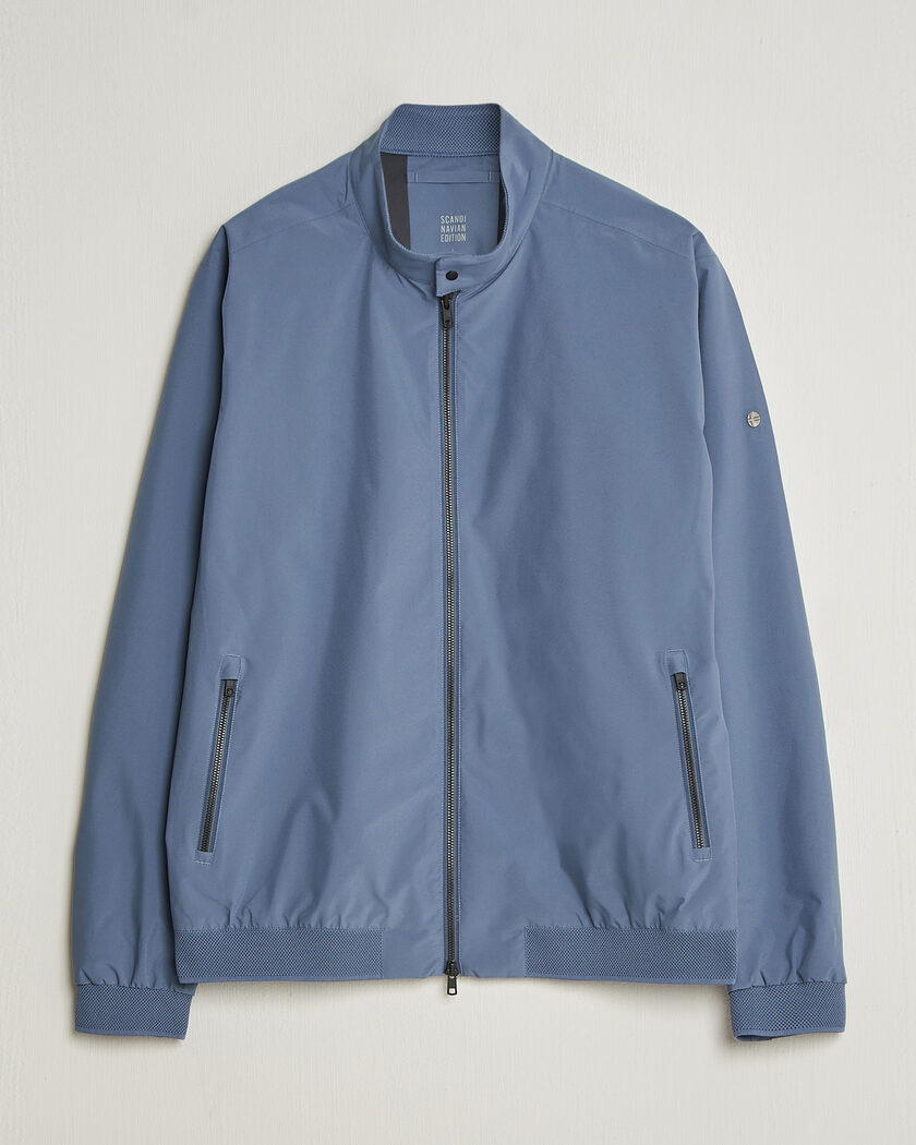 Scandinavian Edition Plain II Waterproof Jacket Ocean – Blue