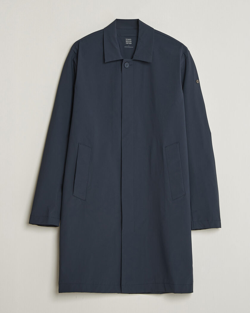 美品stone  david-tc コート　ブルー Stone Island David TC Coat Navy Blue at CareOfCarl.com