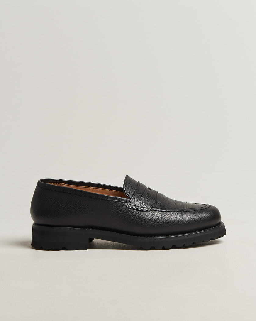 Myrqvist for Care of Carl Myrqvist Stenhammar II Vibram Loafer Black Grained Calf – Black