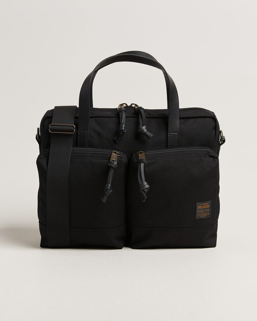 Filson Dryden Cordura Nylon Briefcase Black – Black