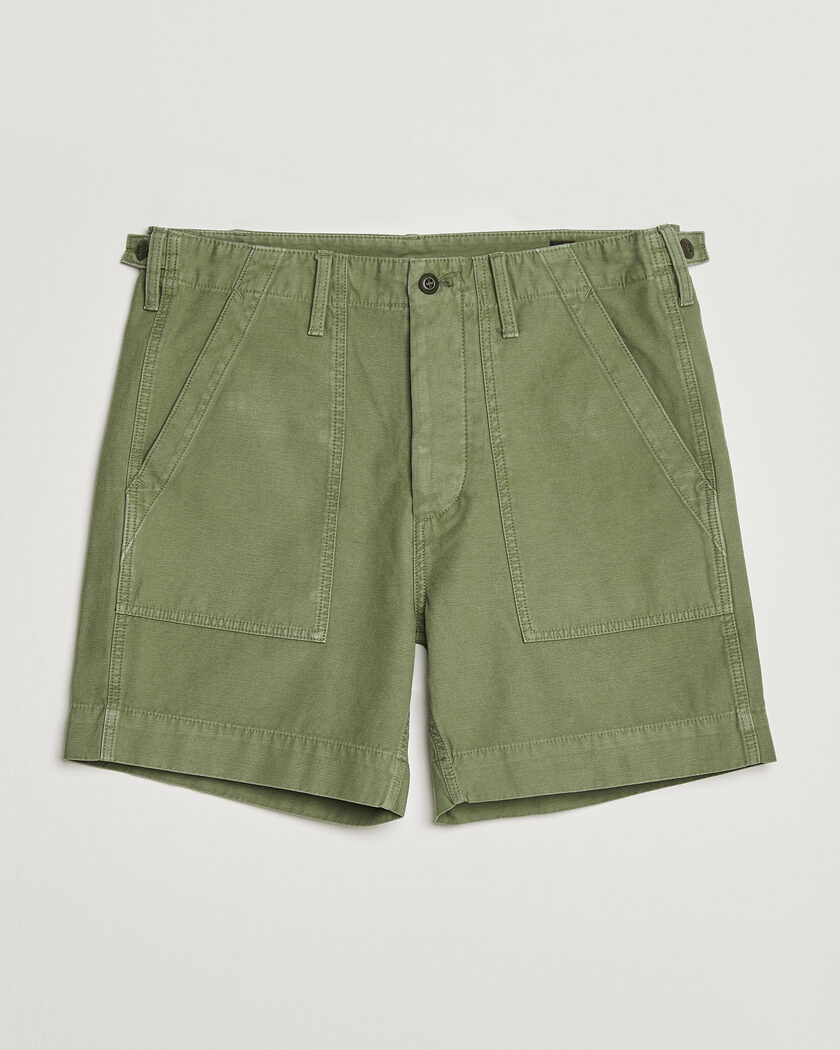 Filson Field Cargo Shorts Washed Fatigue Green – Green