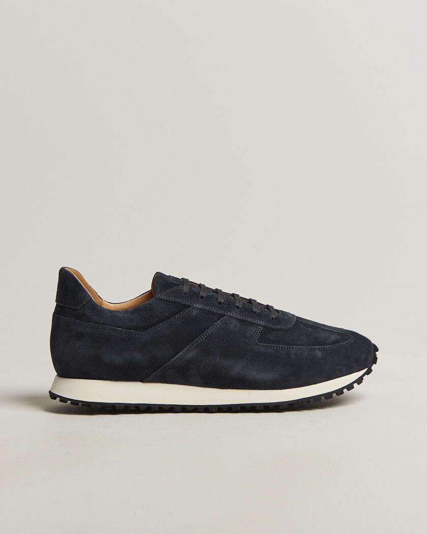 CQP Stride Suede Runner Navy – Blue