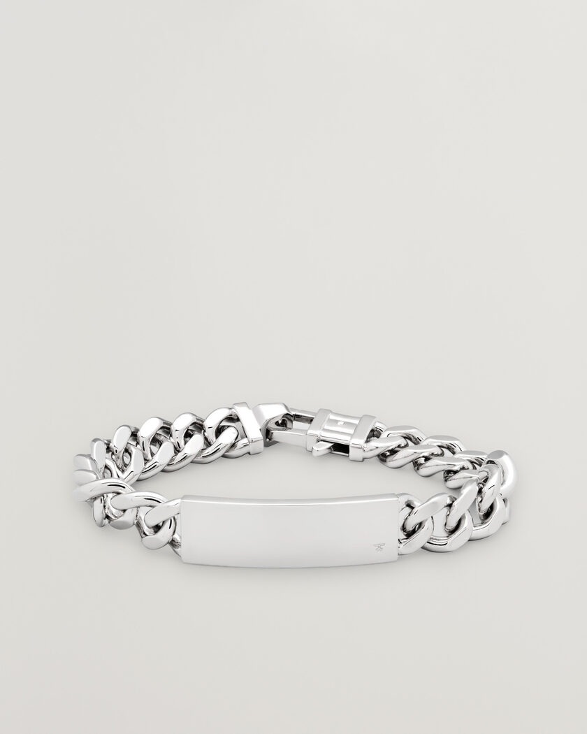 LE GRAMME Ribbon Bracelet Brushed Sterling Silver 7g at CareOfCarl.com