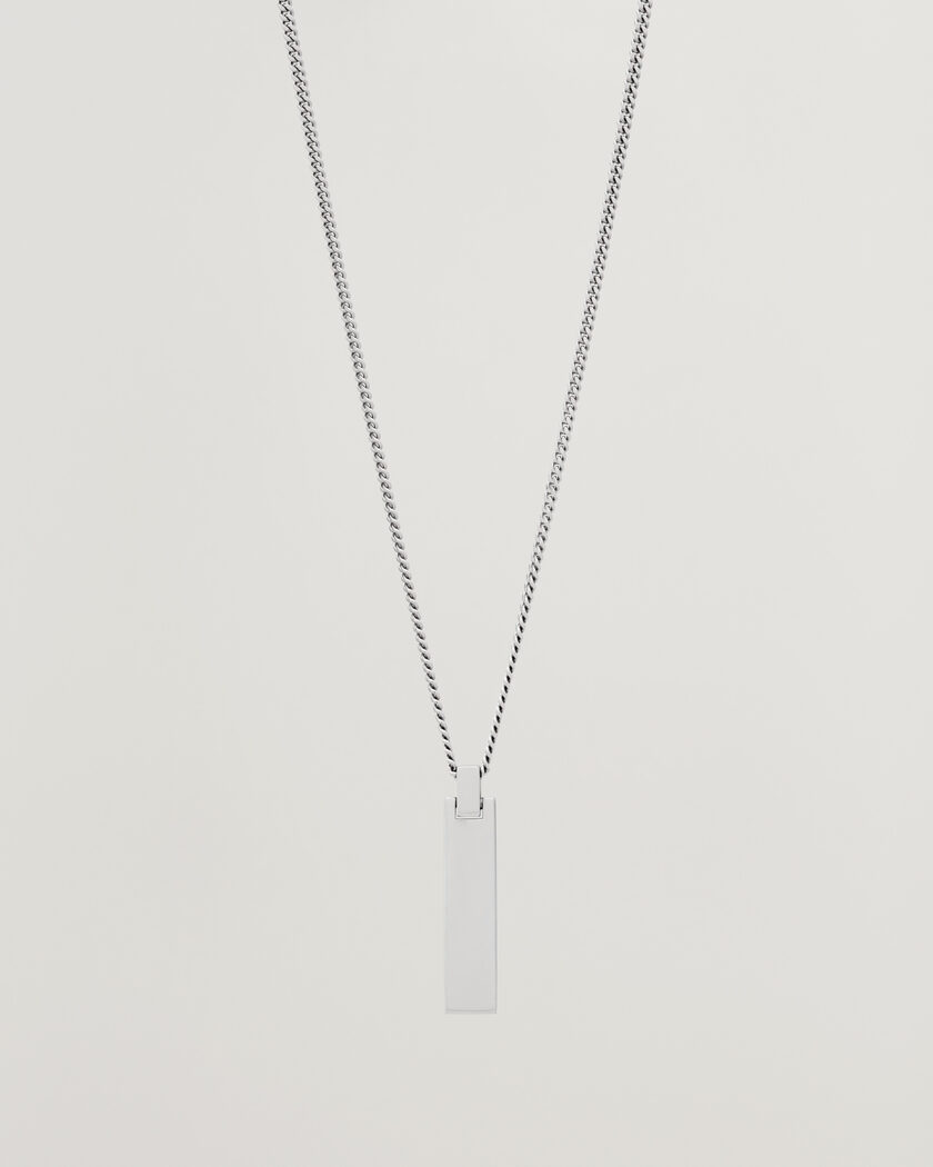 Tom Wood Curb Chain M Necklace Silver at CareOfCarl.com