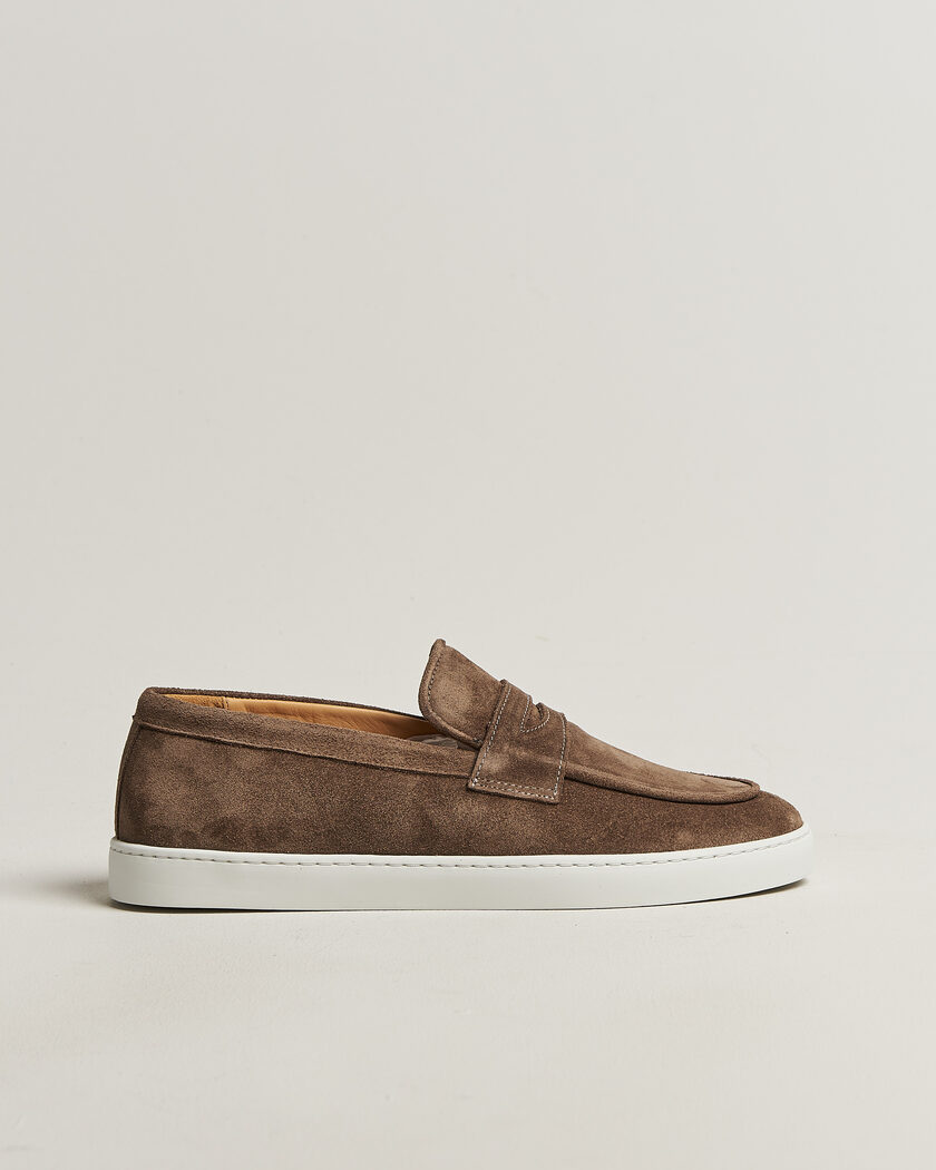 Crockett & Jones Boston City Sole Dark Brown Calf at CareOfCarl.com