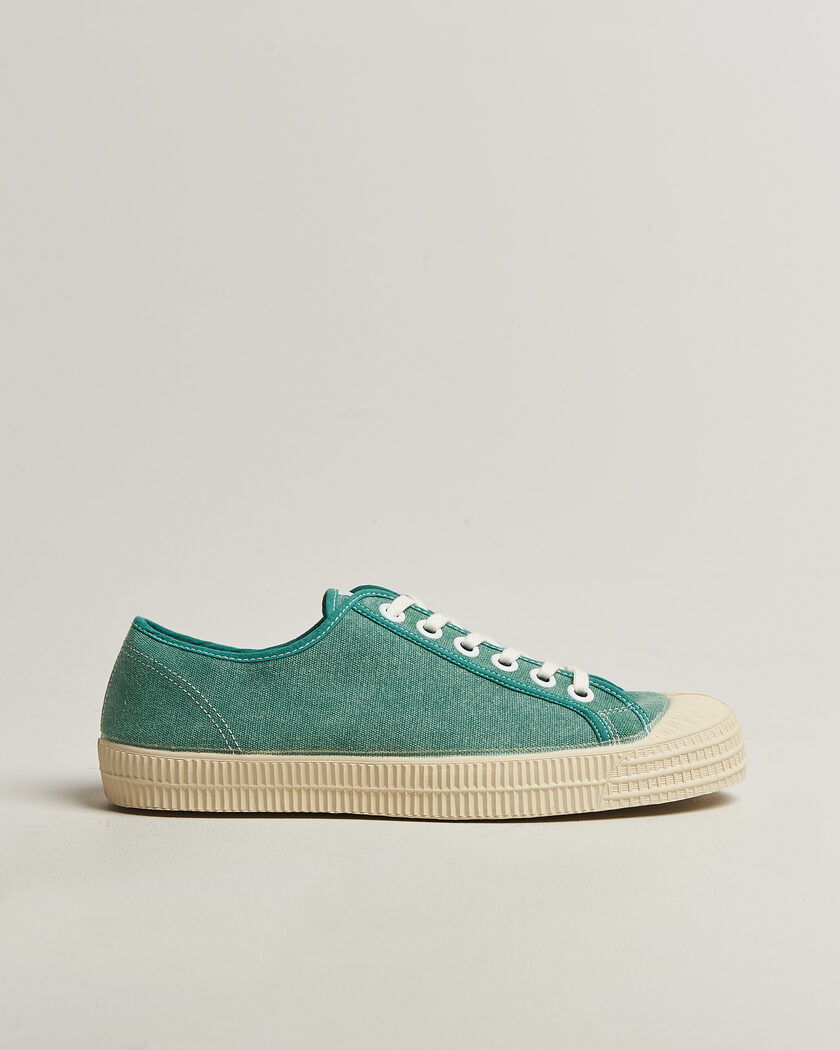 Novesta Star Master Washed Organic Cotton Sneaker Green – Green