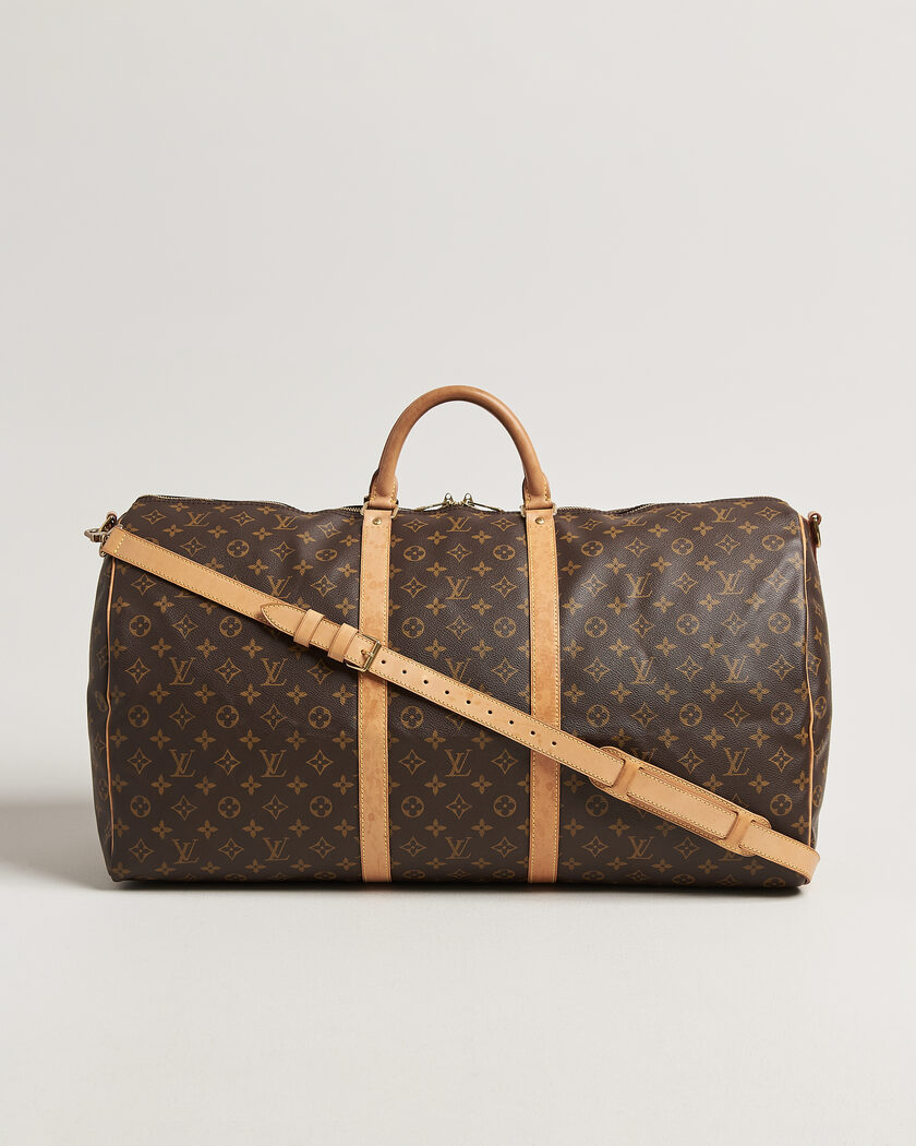 Louis Vuitton Pre-Owned Keepall Bandouliére 60 Monogram – Brown