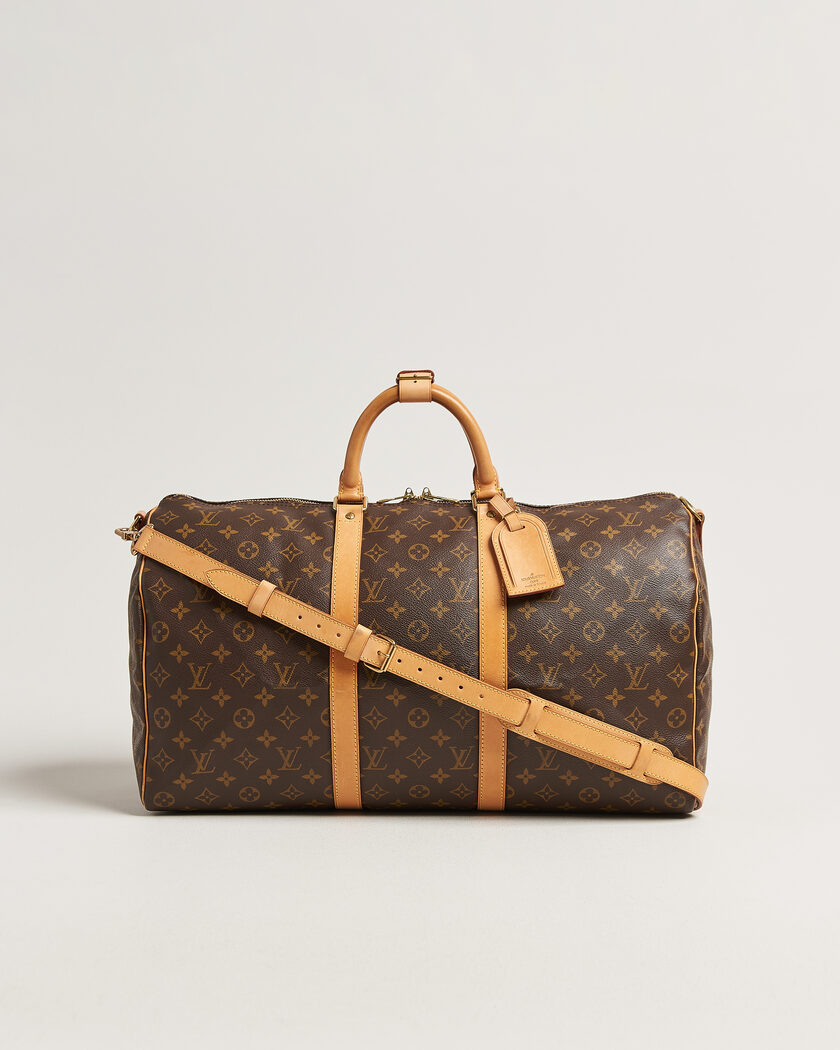  Louis Vuitton Pre-Owned Keepall Bandouliére 45 Monogram – Brown