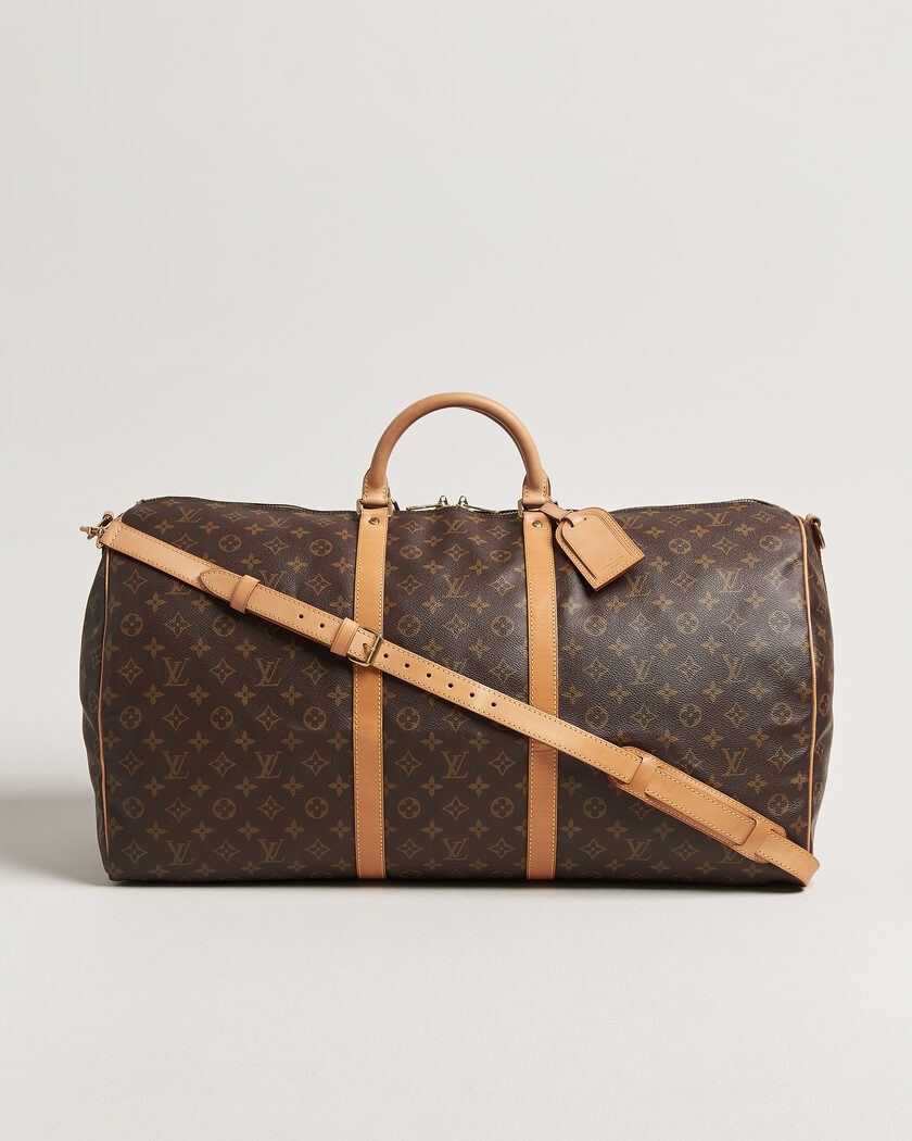Louis Vuitton Pre-Owned Keepall Bandouliére 60 Monogram – Brown