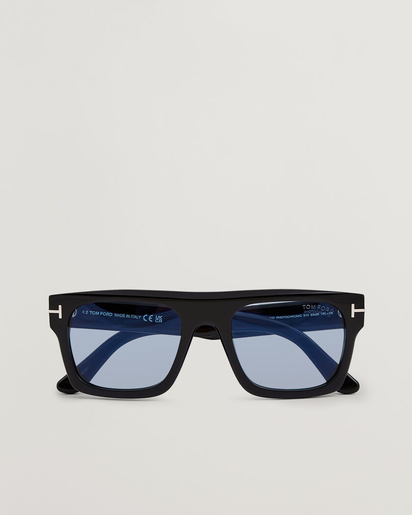 Tom Ford Cyrus FT1337 Sunglasses Black/Blue – Black