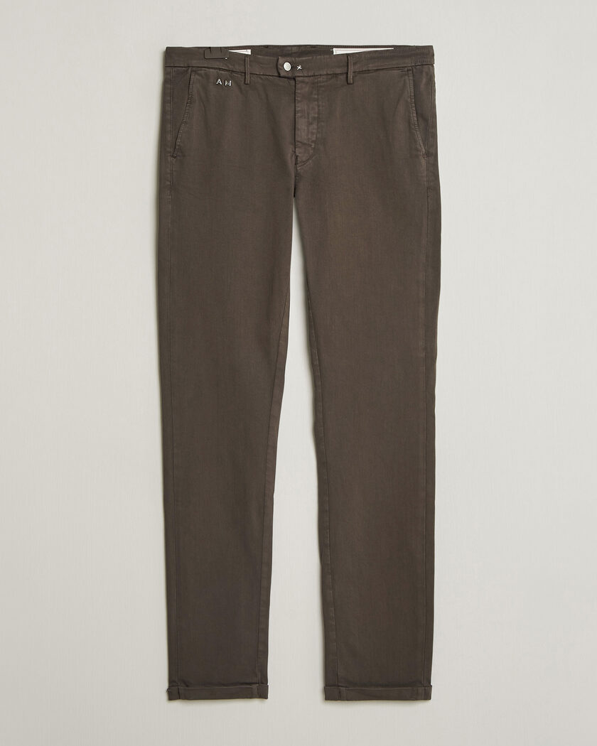 Tramarossa Luis Superstrech Cotton Chino Coffee – Brown