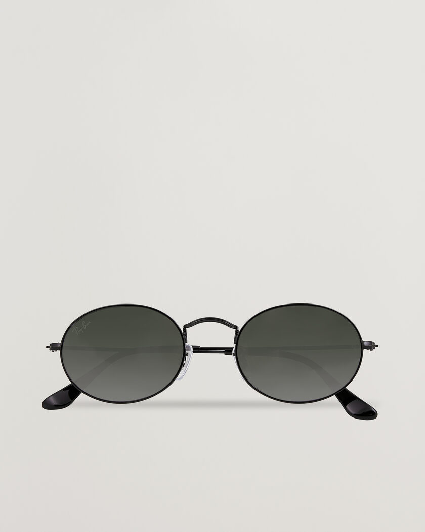 Ray-Ban Oval Sunglasses Black – Black