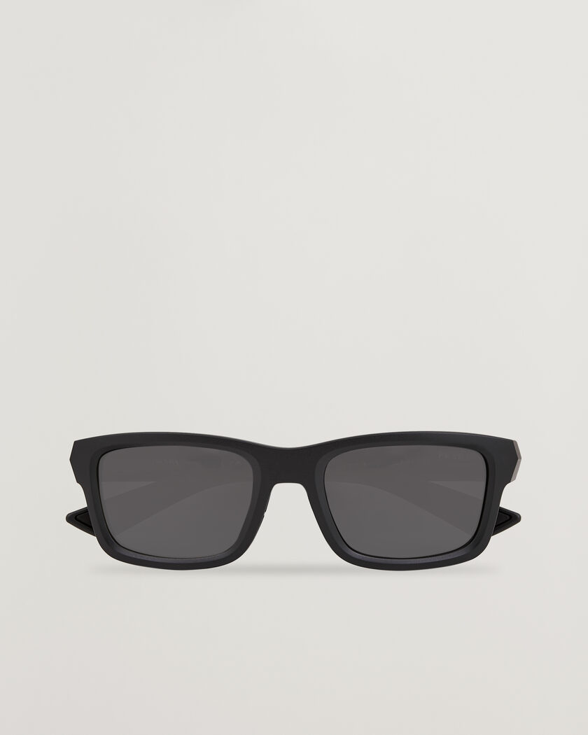 Prada Linea Rossa 0PS B10S Sunglasses Matte Black – Black