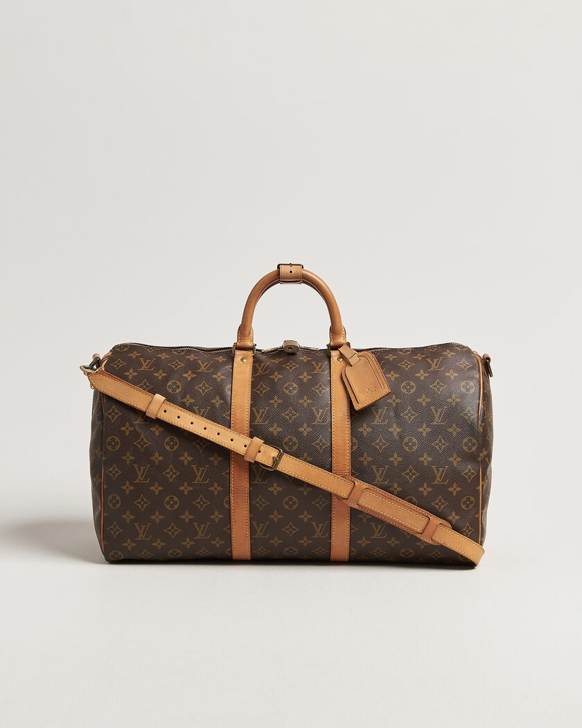 Louis Vuitton Pre-Owned Keepall Bandouliére 50 Monogram – Brown