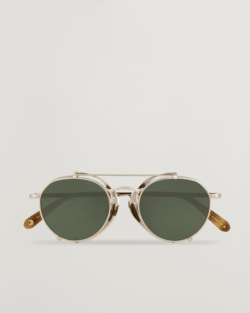 Garrett Leight Ocampo Sunglasses Gold – gold