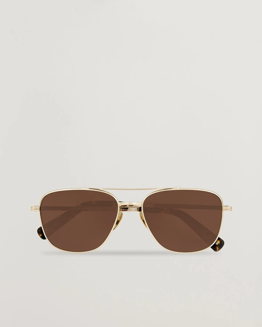 Garrett Leight El Capitan Sunglasses Gold – gold