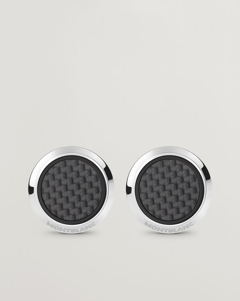 Montblanc Meisterstück Cufflinks Black Carbon – Black