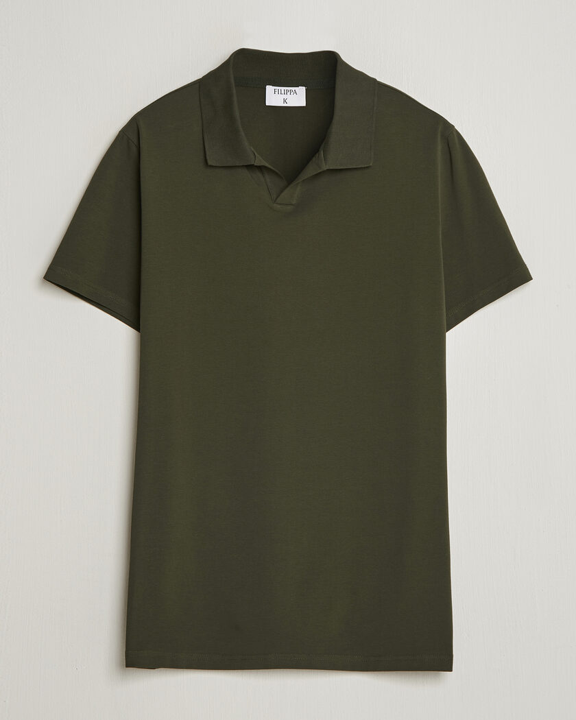 OAS Short Sleeve Terry Polo Navy at CareOfCarl.com