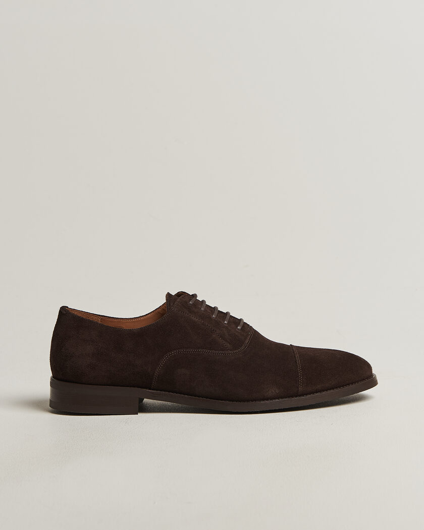 Myrqvist Vinterviken II Oxford Dark Brown Suede – Brown