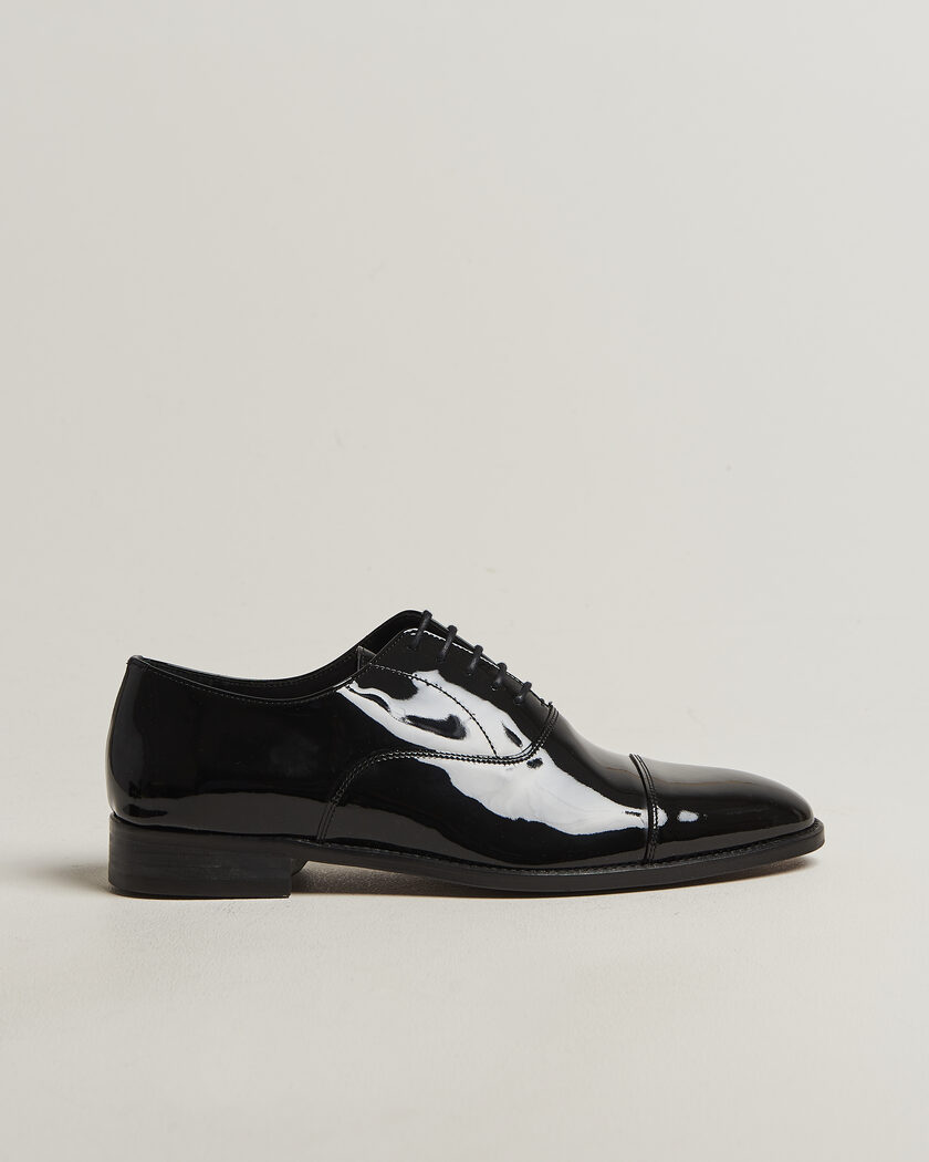 Edward Green Chelsea Oxford Black Calf at CareOfCarl.com