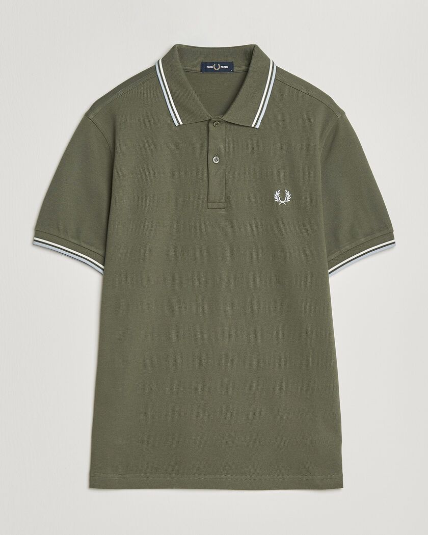 Fred Perry Twin Tipped Fred Perry Shirt Burnt Tobacco at
