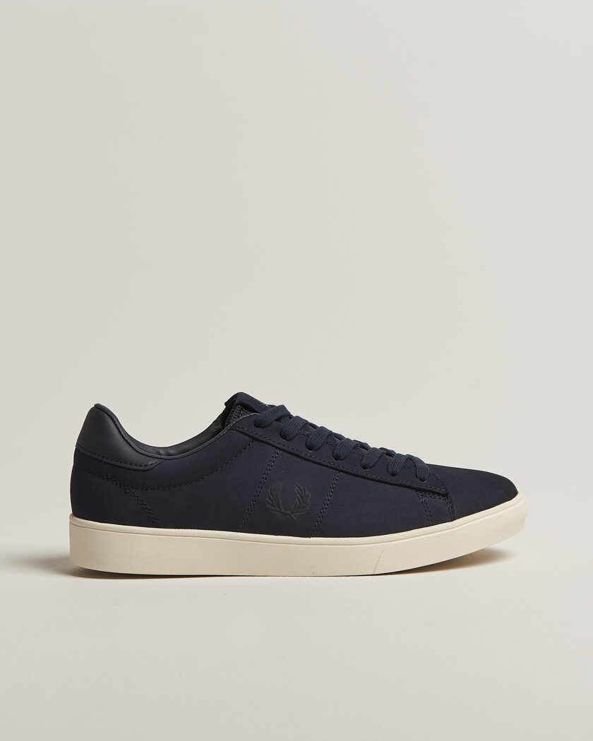 Fred Perry Spencer Nubuck Sneaker Navy – Blue