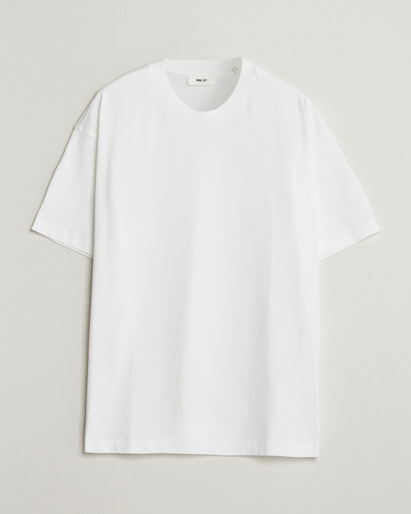 NN07 Lionel Suvin Cotton Crew Neck T-Shirt White – White