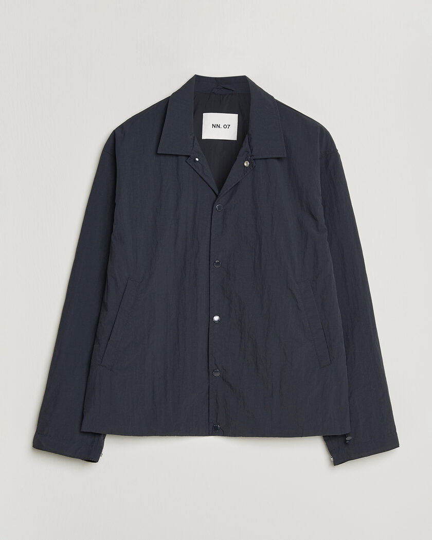 Carhartt WIP Walter Cotton/Linen Chore Coat Dark Navy at