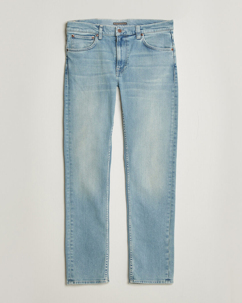 Nudie Jeans Lean Dean Jeans Shallow Sea – Blue