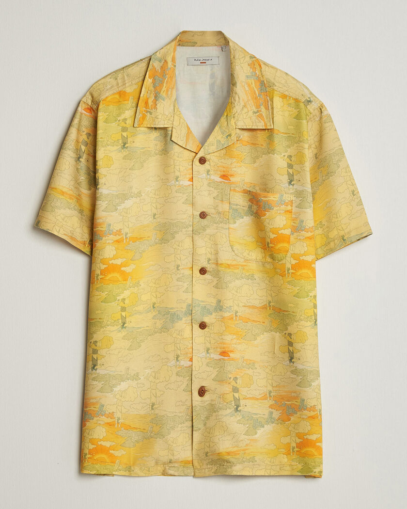 Nudie Jeans Arvid Hawaii Shirt Drift Away – Multi-colour