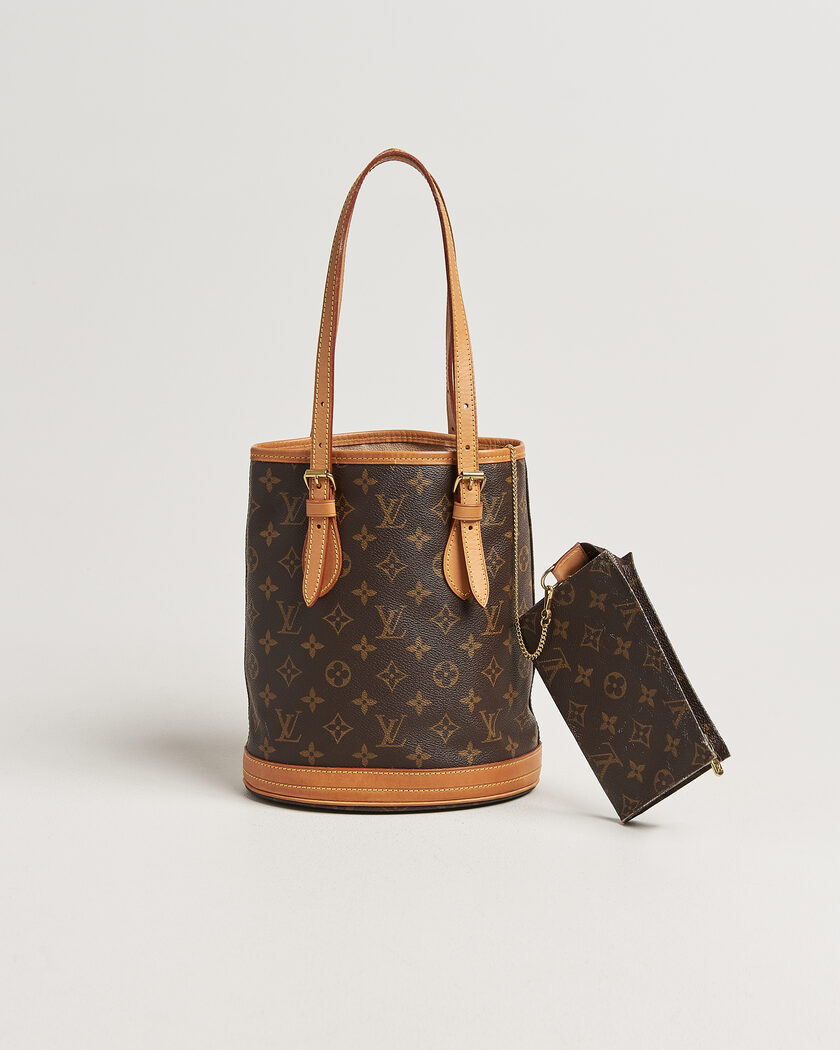 Louis Vuitton Pre-Owned Bucket PM Bag Monogram – Brown