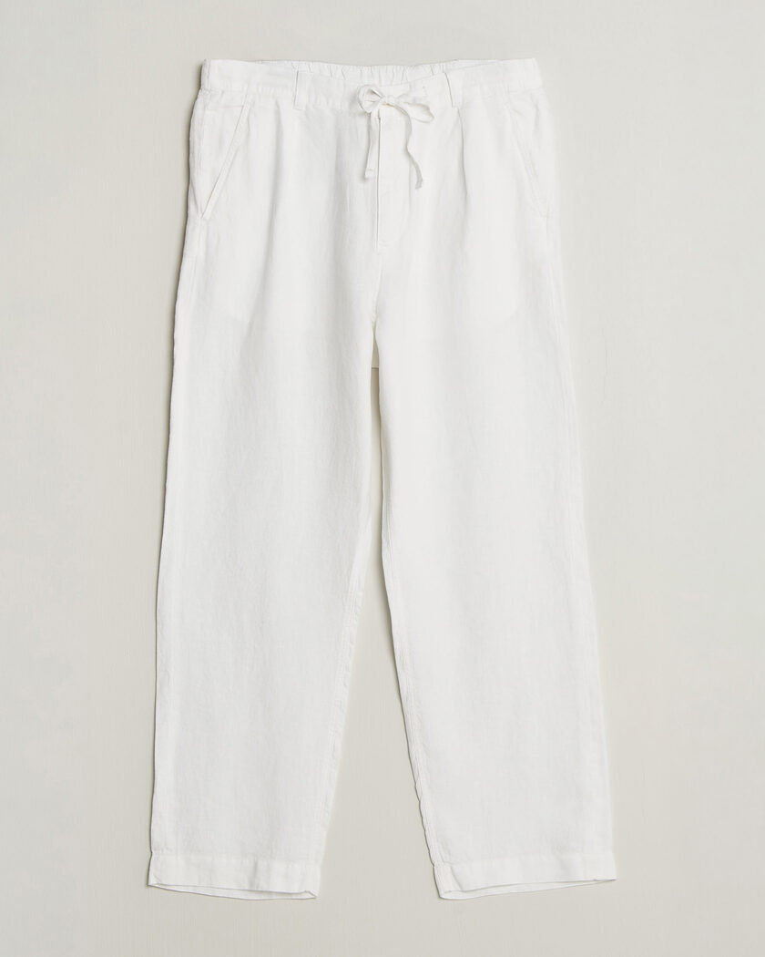 Polo Ralph Lauren Easy Fit Pleated Trousers Ceramic White – White