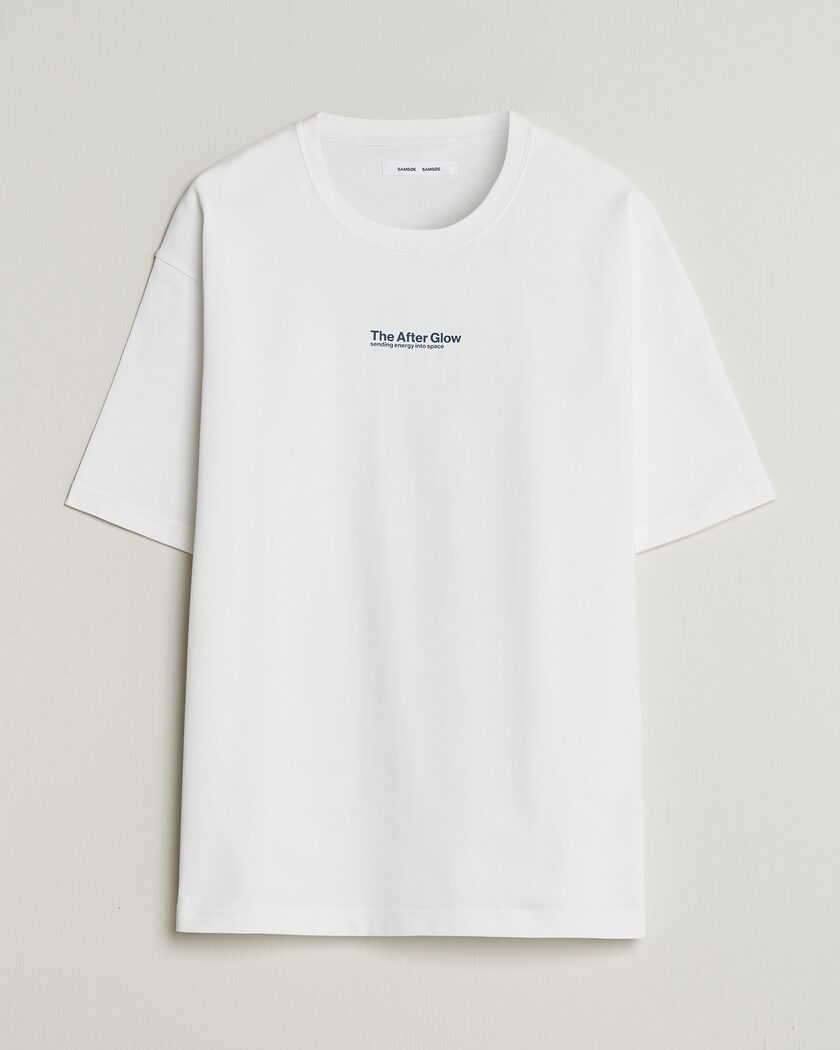 Samsøe Samsøe Uni Printed T-shirt White – White