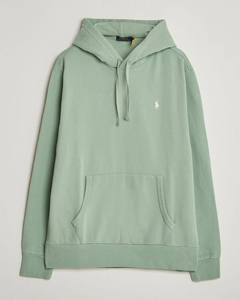 Polo Ralph Lauren Loopback Terry Hood Light Green – Green
