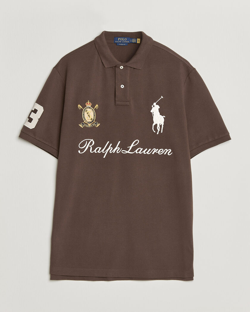 Polo Ralph Lauren Classic Fit Team Polo Nutmeg Brown – Brown
