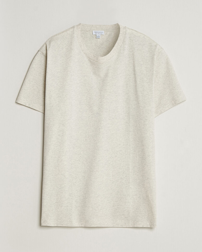Sunspel Riviera Midweight T-Shirt Archive White – White