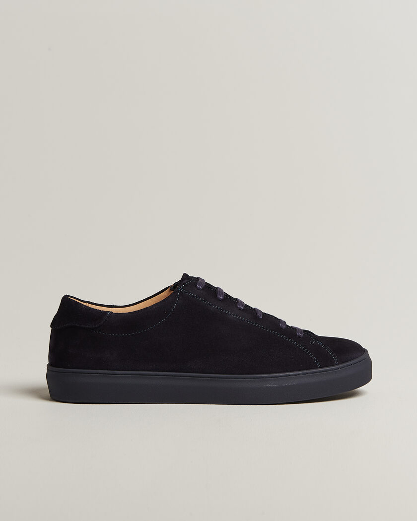 Axel Arigato Clean 90 Suede Sneaker Dark Blue at CareOfCarl.com