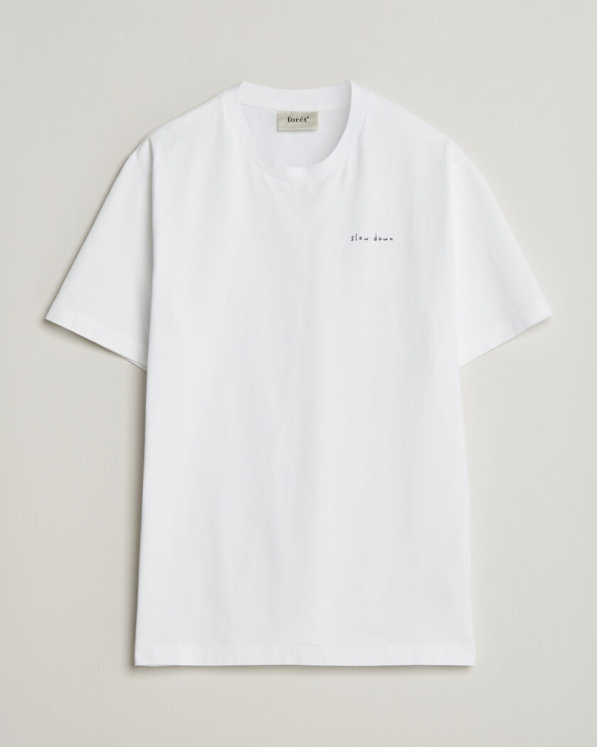 Forét Slow Down T-Shirt White – White