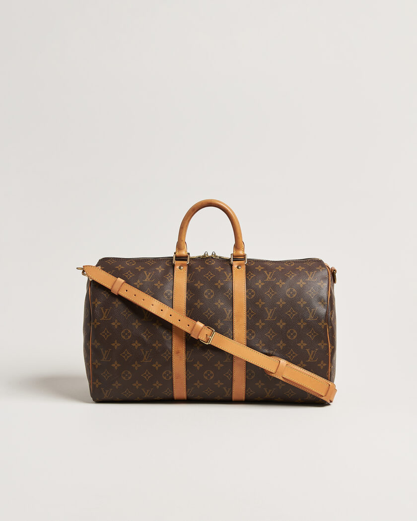 Louis Vuitton Pre-Owned Keepall Bandouliére 45 Monogram – Brown