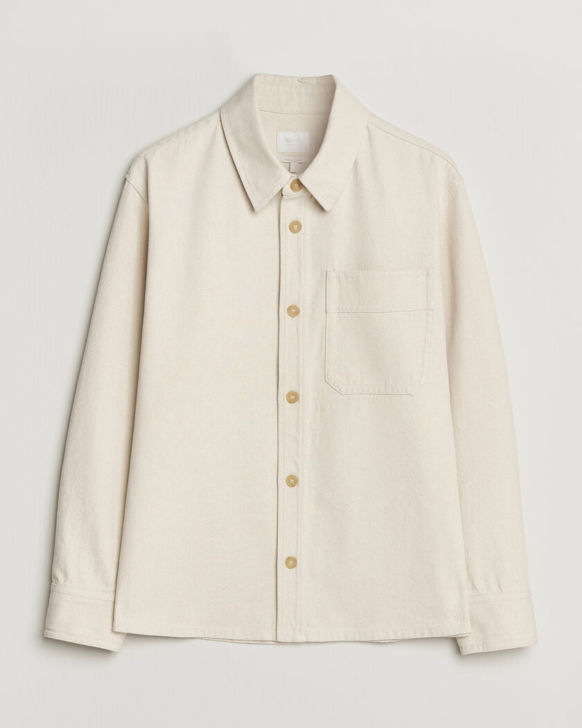 A.P.C. Basile Overshirt Off White – White