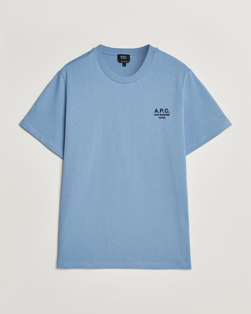 A.P.C. Rue Madame T-Shirt Light Blue – Blue