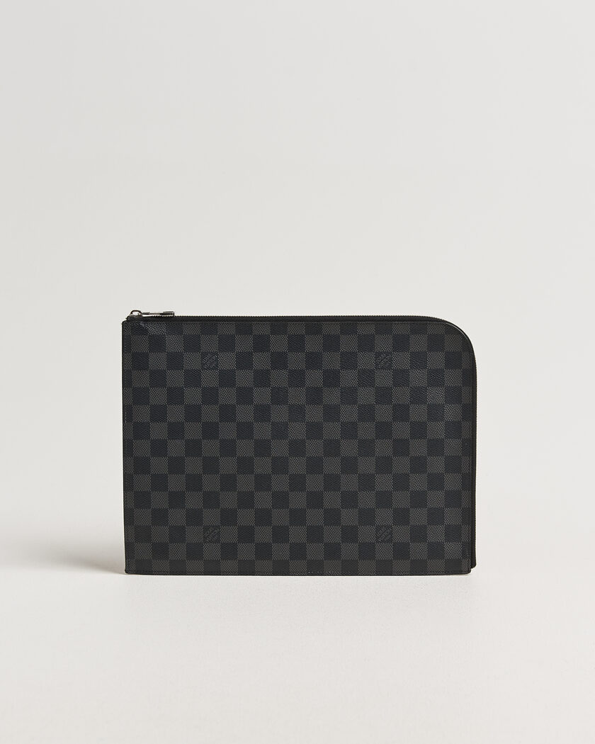 Louis Vuitton Pre-Owned Pochette Jules Damier Graphite – Grey